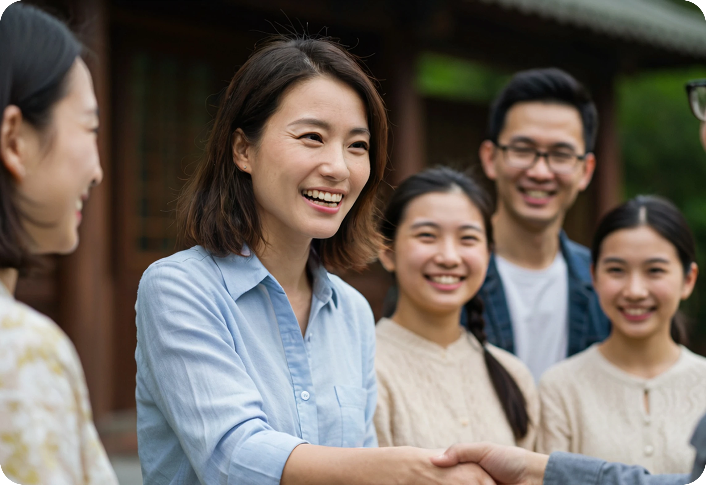 Real conversation practice