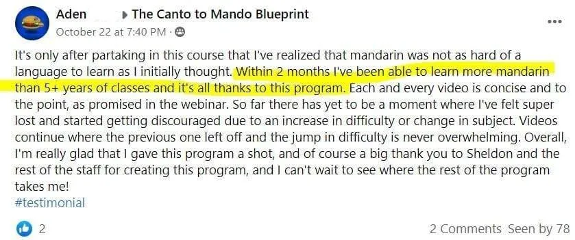 Aden Canto to Mando review