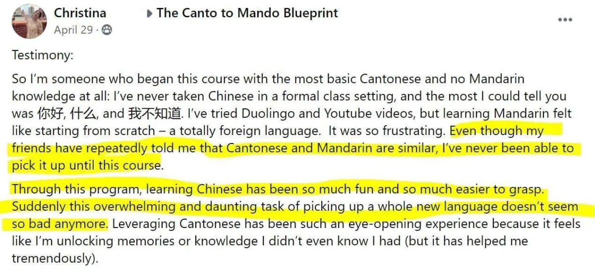 Christina Canto to Mando review
