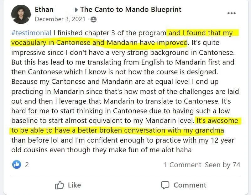 Ethan Canto to Mando review